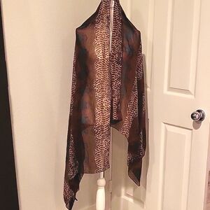 Shawl/Scarf - Snake Print